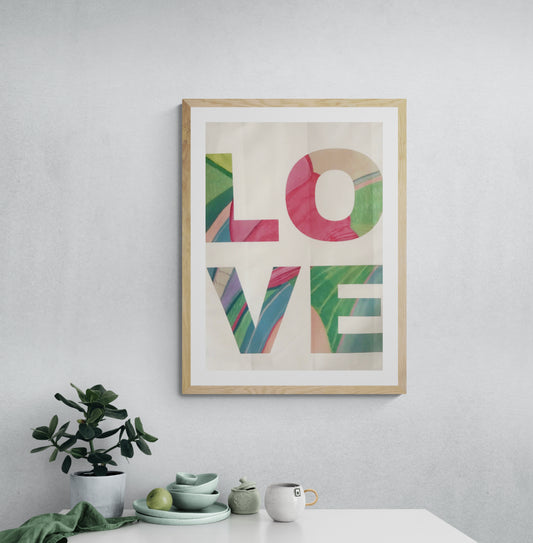 TEA TOWEL - LOVE