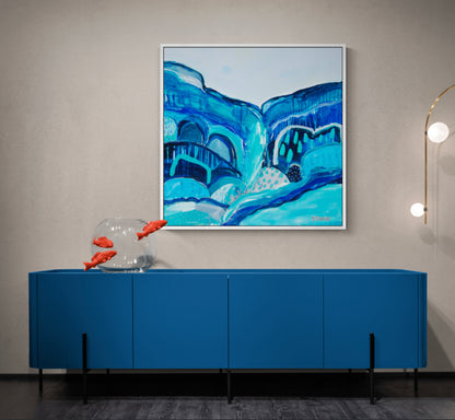 BLUE LAGOON PRINT