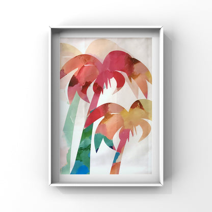 TEA TOWEL - PALM TREE